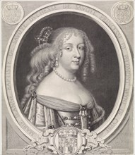 Portrait of Maria Johanna Baptiste, Duchess of Savoy, Pieter van Schuppen, 1666