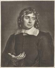 Portrait of J. Heermans or Pieter Harman, Bernard Vaillant, 1642-1698
