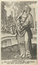 Mother of the Maccabees, Jan Collaert (II), Philips Galle, Cornelis Kiliaan, 1588 - 1597