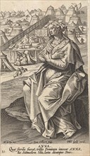Hanna. Jan Collaert (II), Philips Galle, Cornelis Kiliaan, 1588 - 1595