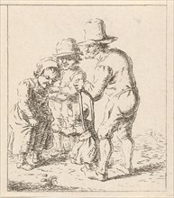 Family child learns to walk, Christina Chalon, 1758 - 1808