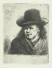 Man with hat, Jan Chalon, 1789