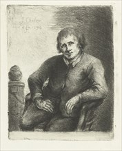 Seated Man, Jan Chalon, 1794