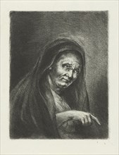 Old Woman, Jan Chalon, 1748 - 1795