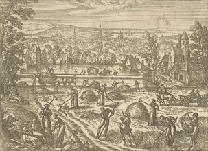 July, Pieter van der Borcht (I), 1545 - 1608