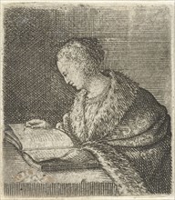Woman Reading, Willem Basse, 1633 - 1672