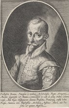 Portrait Francisco Hurtado de Mendoza, Jacob Matham, Anonymous, Pieter Isaacsz., 1600 - 1650