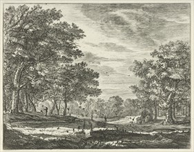Hiker in the Hague Forest, Roelant Roghman, 1637 - 1742