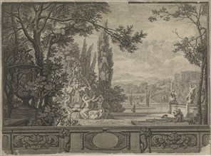 Garden Sight, Isaac de Moucheron, 1687 - 1744
