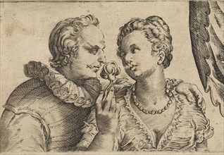 The Smell, Jan Saenredam, Anonymous, Hendrick Goltzius, 1575 - 1657
