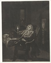 Pipe Smoking Man, Pieter Louw, Cornelis Troost, 1743 - 1800