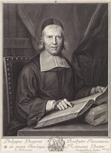 Portrait of Philippe Despont, Pieter van Schuppen, 1694