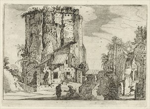 Two ruins, Willem van Nieulandt (II), Anonymous, 1594 - 1685