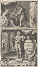 An emperor in a room, Reinier van Persijn, Francis Moyaerd, 1652