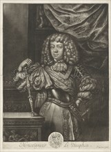Portrait of Louis, Dauphin of France, Jan van Somer, 1655 - 1700