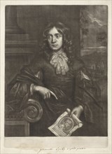 Portrait of John Ogilby, Paul van Somer (II), 1659 - 1704