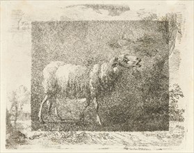 Single sheep, Frédéric Théodore Faber, 1806