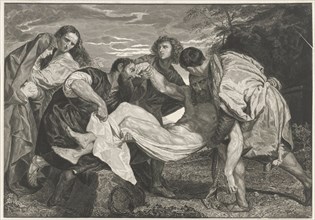 Entombment of Christ, Johannes de Mare, Titiaan, 1847 - 1849