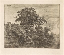 Farm waterfront, Jan Ruyscher, Anthonie Waterloo, Anthonie Waterloo, 1648 - 1663