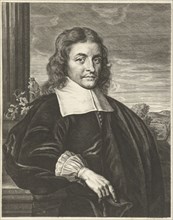 Portrait of Peter Bortius, Hendrik Bary, 1657 - 1707