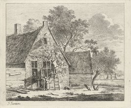 House with yard, Johannes Janson, 1783