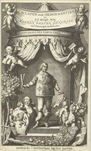 Herald of the Seven United Provinces, print maker: DaniÃ«l van den Bremden, Johannes Janssonius,