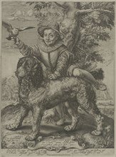 Portrait of Frederik de Vries, Raffaello Guidi, Hendrick Goltzius, Petrus Scriverius, 1599