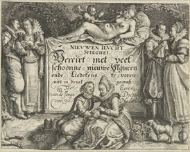 The five senses, print maker: Crispijn van de Passe II, 1620