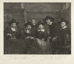 The Sampling Officials, Johannes Pieter de Frey, 1799