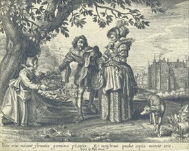 Spring, DaniÃ«l van den Bremden, Adriaen Pietersz. van de Venne, Herri le Roy, 1625 - 1630