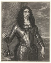 Portrait of Leopold I, Emperor of Germany, Cornelis van Dalen (II), 1648 - 1664