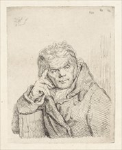 Portrait of Laurens van Schaik, print maker: Pieter Christoffel Wonder, 1814