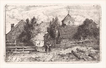 Village, Jan Gerard Smits, 1872