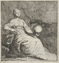 Erato, Pieter Nolpe, Hendrick Goltzius, Johannes Colom, 1650