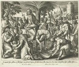 Entry into Jerusalem, Adriaen Collaert, 1598 - 1618