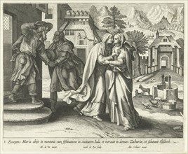 Visitation, Jacques de Bie, Adriaen Collaert, 1598 - 1618