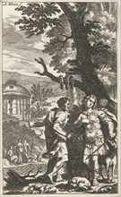 Apollo and a shepherd, Abraham Bloteling, Zacharias Webber (II), c. 1677