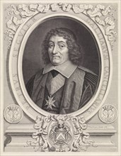 Portrait of the French chancellor Pierre Seguier, Pieter van Schuppen, 1668