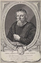 Portrait of Stephan Crachtius, Theodor Matham, Joost van den Vondel, Jacob Jansz Straetman, 1653 -