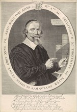 Portrait of Timotheus de Sayer, Theodor Matham, Monogrammist SC (schrijver), 1658 - 1676