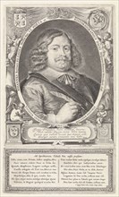 Portrait of Joannes Cools, Pieter Holsteyn (II), Henricus Bruno, 1648