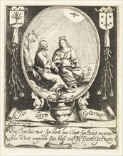 Blasoen of the Chamber of Rhetoric "De witte Angieren" Haarlem, Jan Pottey, 1625-1700, The