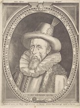Portrait of Johan Willem van Kleef, Willem Isaacsz. van Swanenburg, Johannes Janssonius, 1608 -