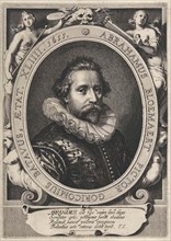 Portrait of Abraham Bloemaert, Willem Isaacsz. van Swanenburg, Theodorus Schrevelius, 1611