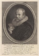 Portrait of Theodorus Schrevelius, Jonas Suyderhoef, Caspar van Baerle, Hendrick Focken, 1623 -