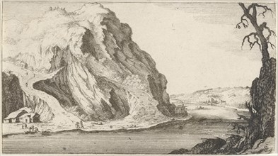 River in the mountains, Gillis van Scheyndel (I), Frederik de Wit, 1640 - 1706