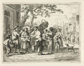Street Singers, Christiaan Meijer, 1803 - 1808
