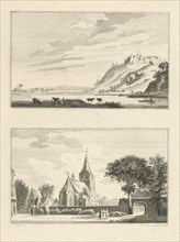 The Elterberg and the abbey, Paulus van Liender, 1762