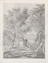 View of Lake Como, David van der Kellen (III), Karoly Lajos Libay, 1837 - 1882