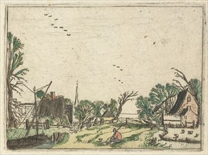 Country, Esaias van de Velde, 1614